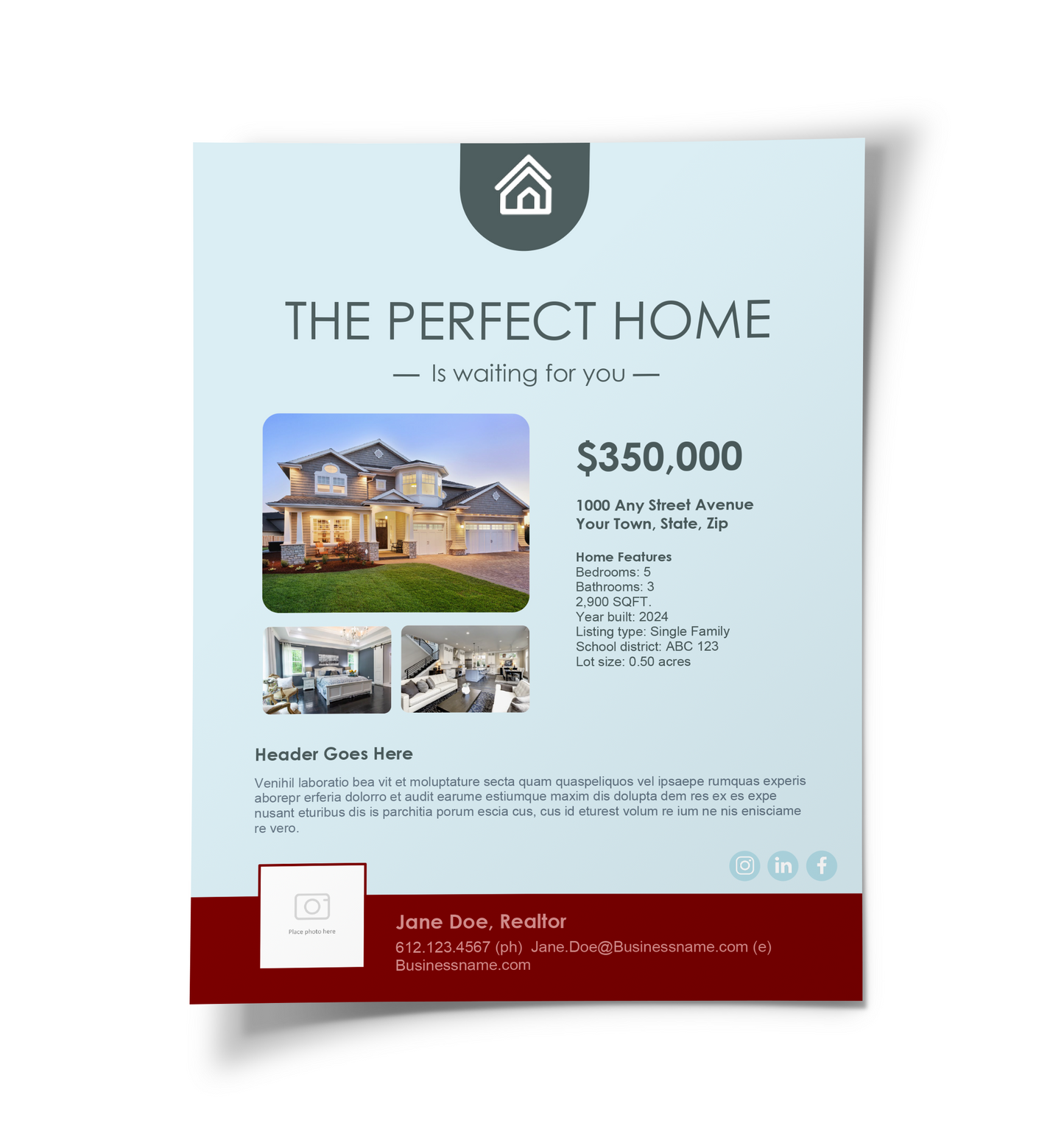 Realtor Flyer