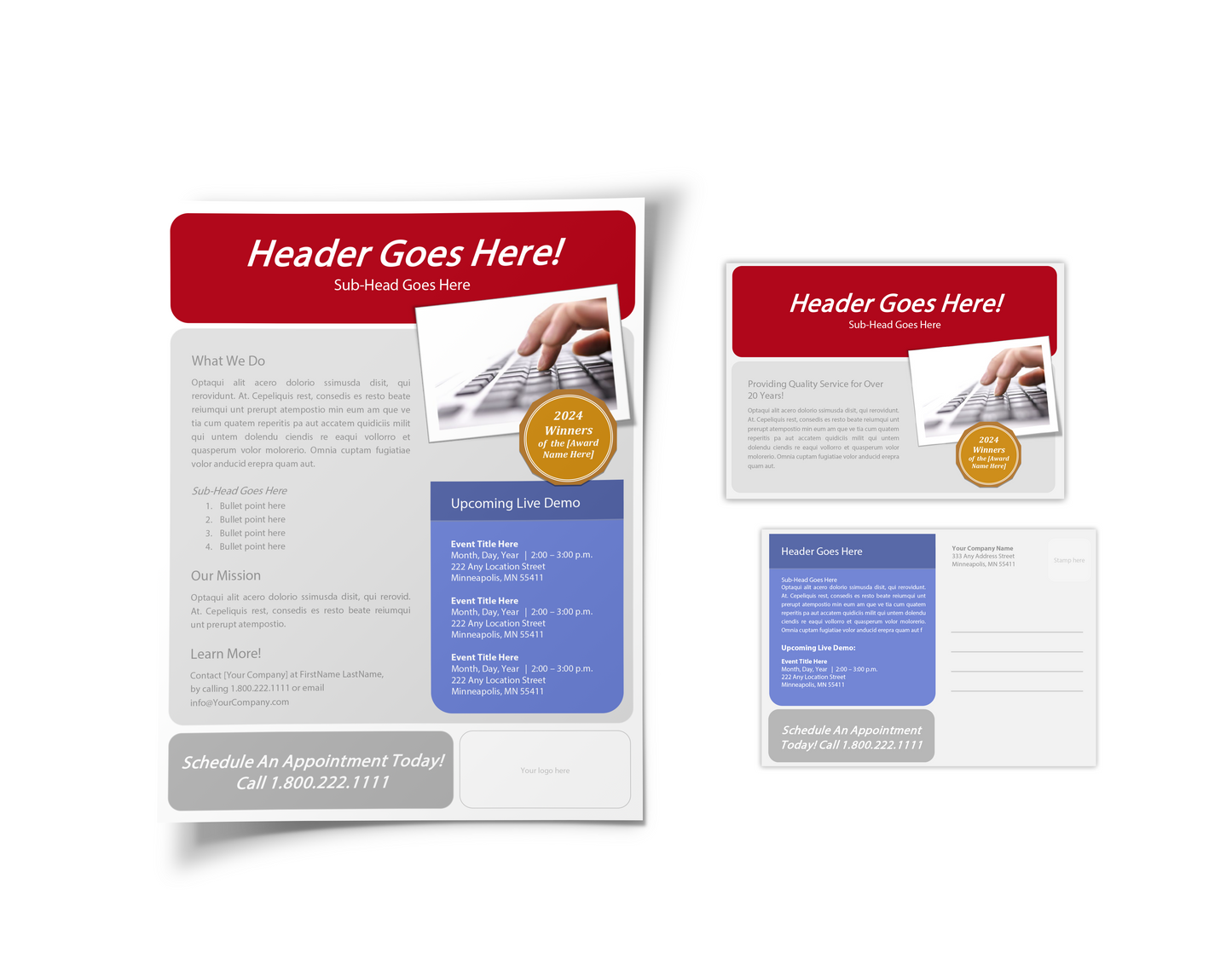 Computer Services Template Bundle