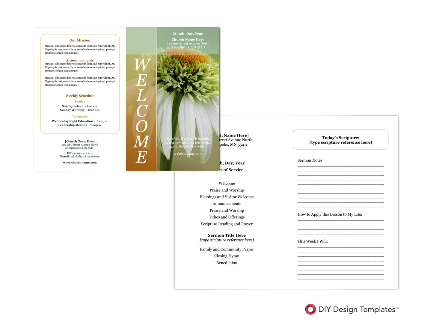 Welcome Bulletin