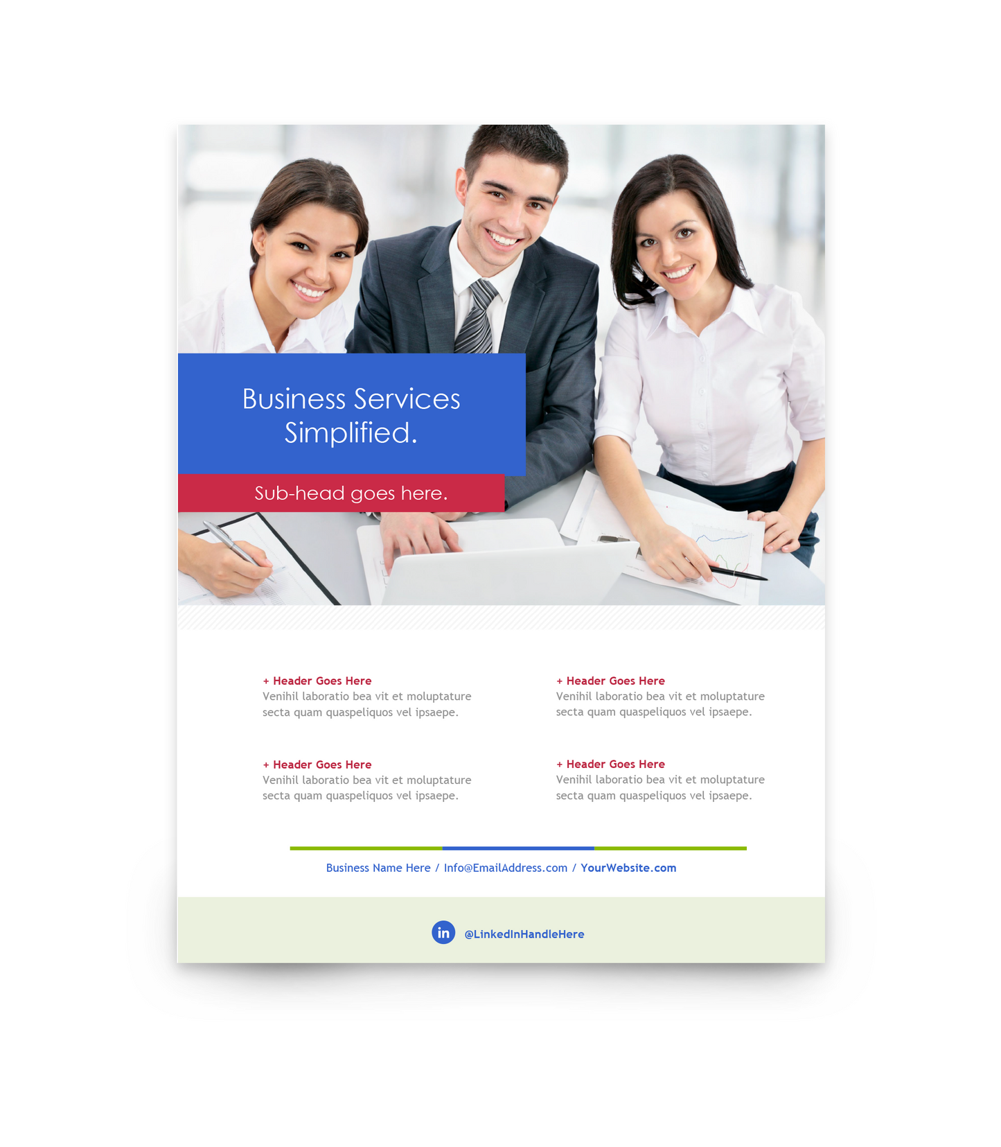 Business Services Flyer