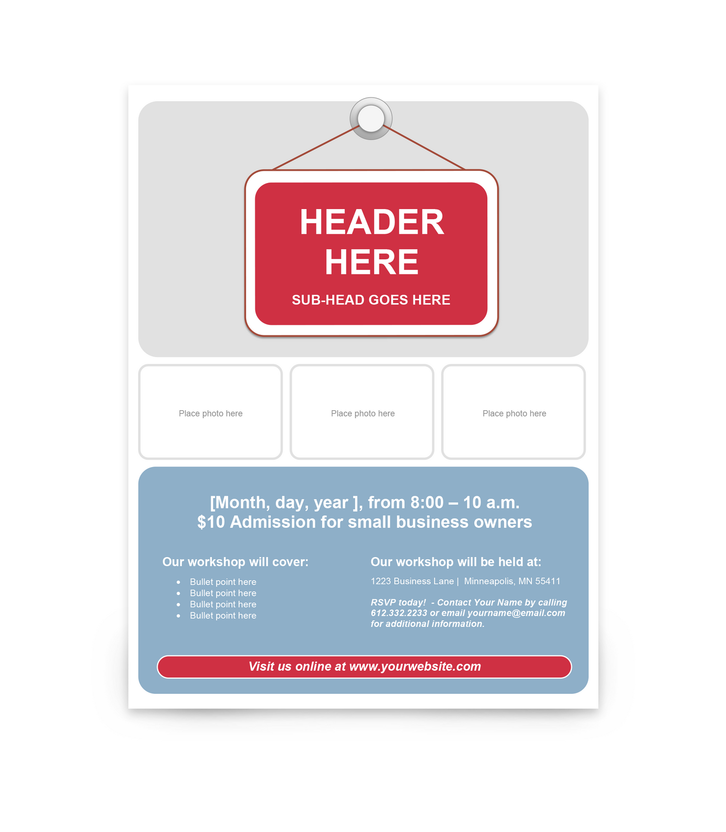 Business Event Flyer