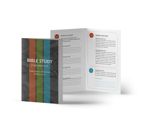 Bible Study Brochure