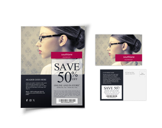 Eyewear Ad Template Bundle