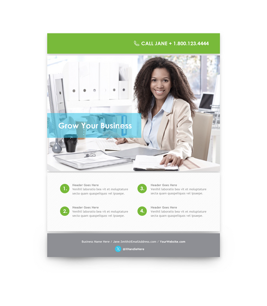 Business Consulting Flyer